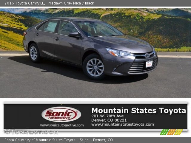 2016 Toyota Camry LE in Predawn Gray Mica