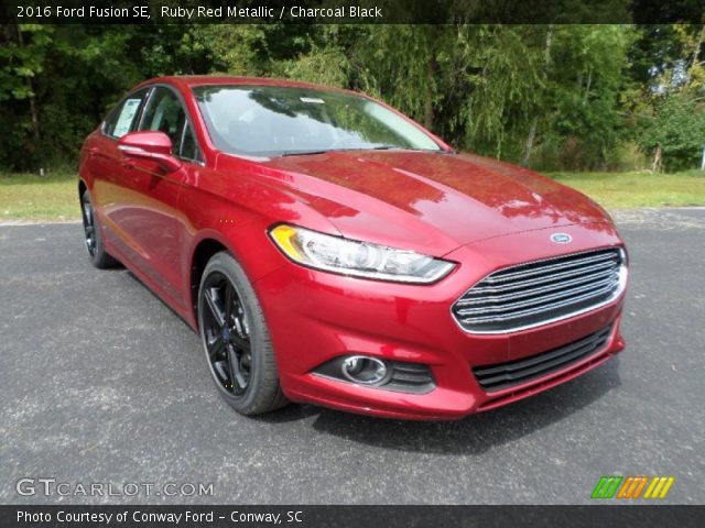 2016 Ford Fusion SE in Ruby Red Metallic