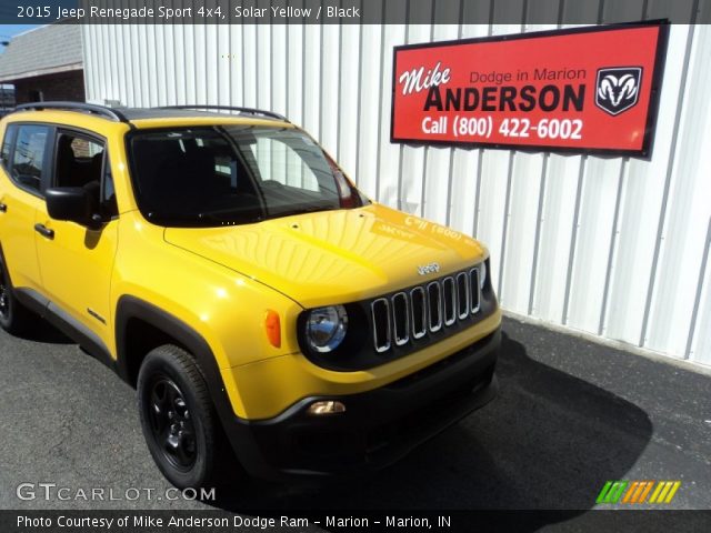 2015 Jeep Renegade Sport 4x4 in Solar Yellow