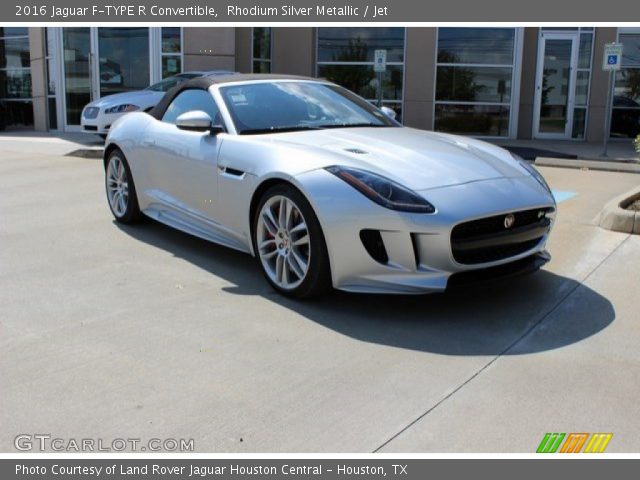 2016 Jaguar F-TYPE R Convertible in Rhodium Silver Metallic