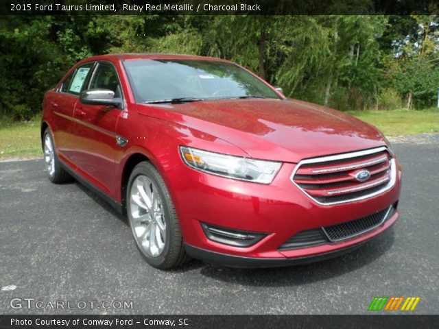 2015 Ford Taurus Limited in Ruby Red Metallic