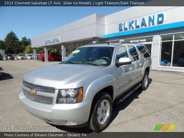2013 Chevrolet Suburban LT 4x4 in Silver Ice Metallic