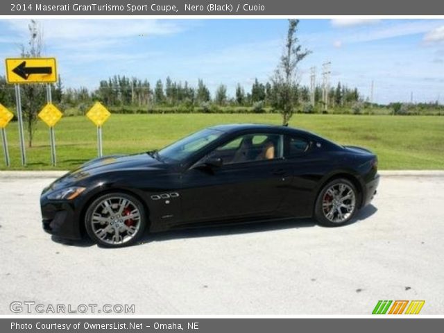 2014 Maserati GranTurismo Sport Coupe in Nero (Black)