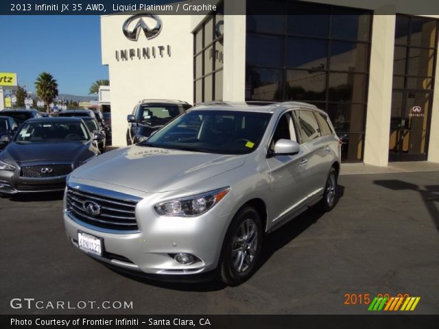 2013 Infiniti JX 35 AWD in Liquid Platinum