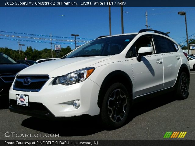 2015 Subaru XV Crosstrek 2.0i Premium in Crystal White Pearl