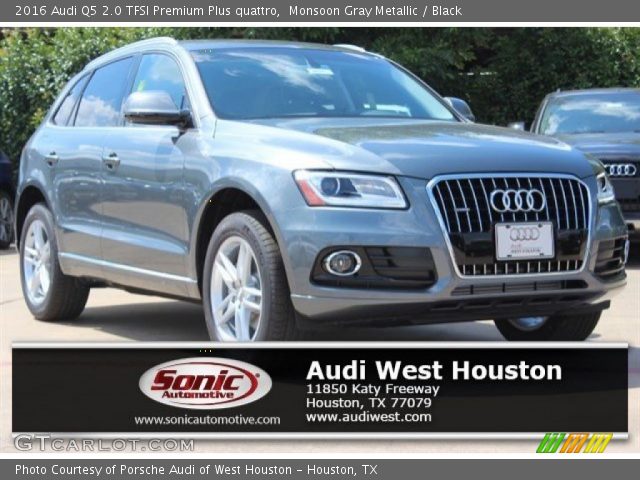 2016 Audi Q5 2.0 TFSI Premium Plus quattro in Monsoon Gray Metallic