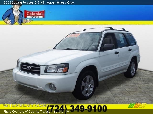 2003 Subaru Forester 2.5 XS in Aspen White