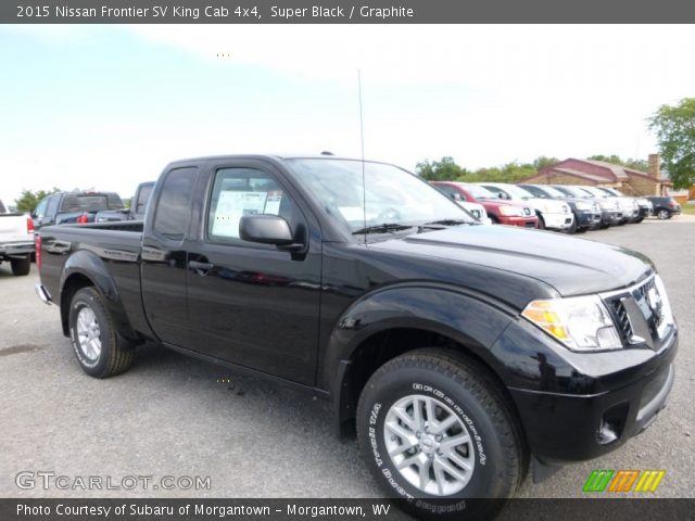 2015 Nissan Frontier SV King Cab 4x4 in Super Black