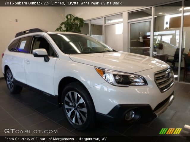 2016 Subaru Outback 2.5i Limited in Crystal White Pearl