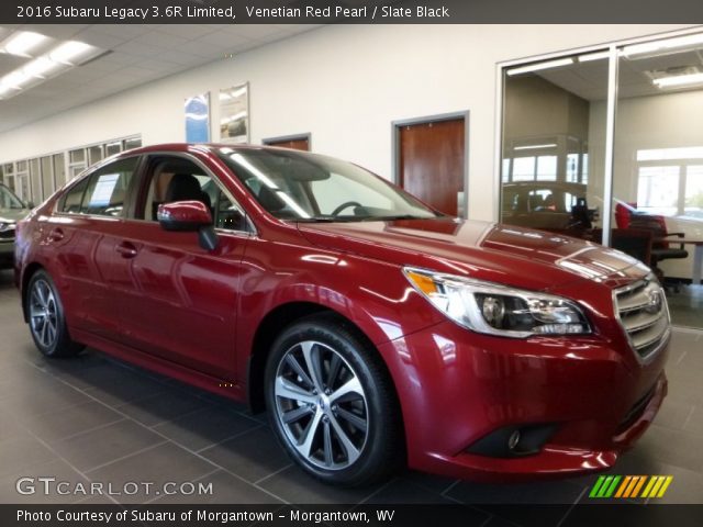 2016 Subaru Legacy 3.6R Limited in Venetian Red Pearl