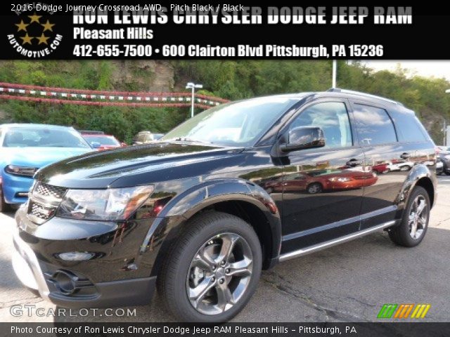 2016 Dodge Journey Crossroad AWD in Pitch Black