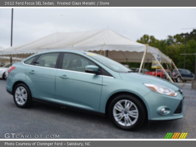 2012 Ford Focus SEL Sedan in Frosted Glass Metallic