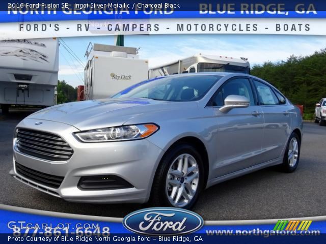2016 Ford Fusion SE in Ingot Silver Metallic