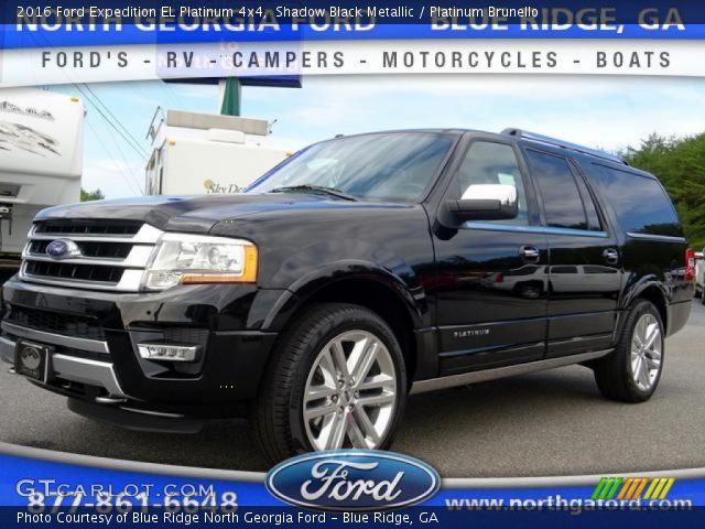 2016 Ford Expedition EL Platinum 4x4 in Shadow Black Metallic