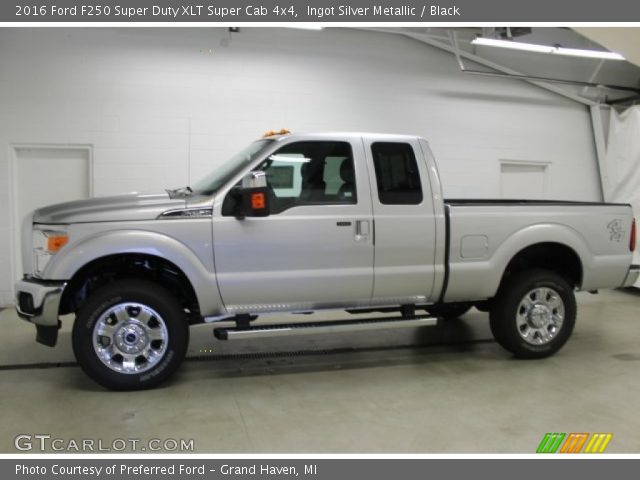 2016 Ford F250 Super Duty XLT Super Cab 4x4 in Ingot Silver Metallic