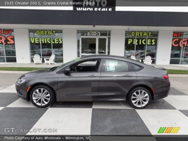 2015 Chrysler 200 S in Granite Crystal Metallic