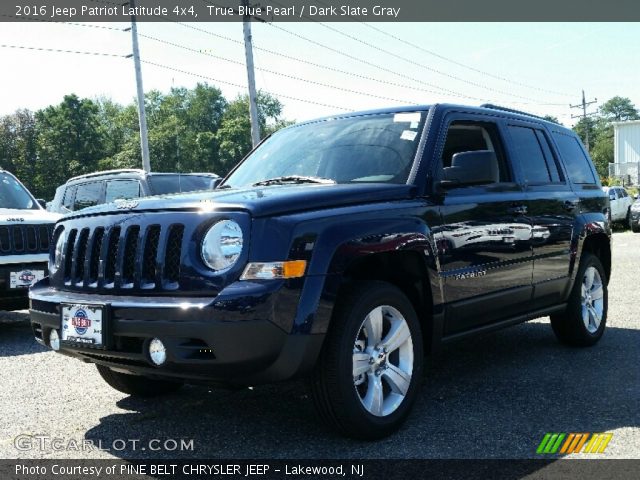 2016 Jeep Patriot Latitude 4x4 in True Blue Pearl
