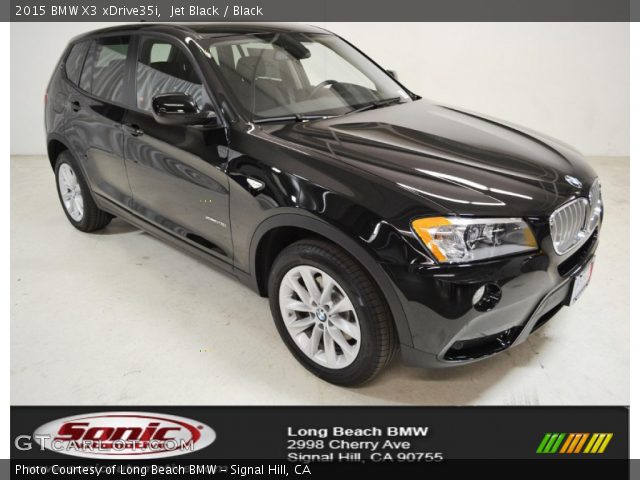 2015 BMW X3 xDrive35i in Jet Black