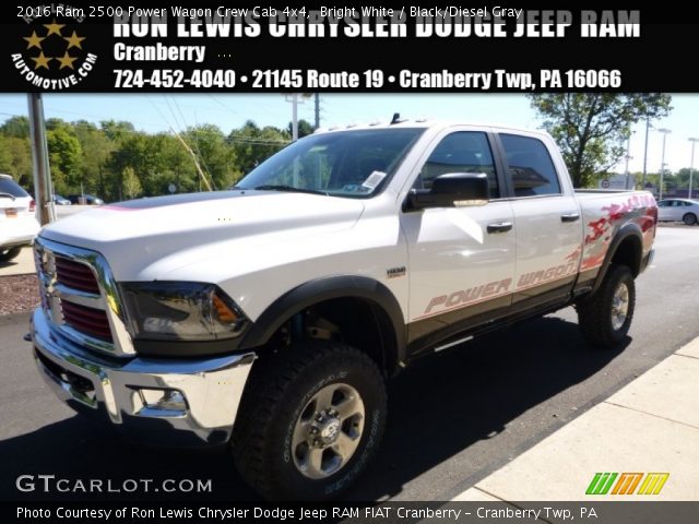 2016 Ram 2500 Power Wagon Crew Cab 4x4 in Bright White