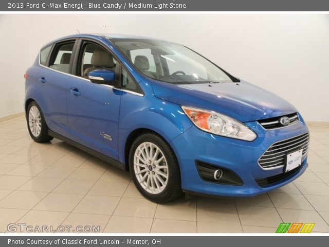 2013 Ford C-Max Energi in Blue Candy