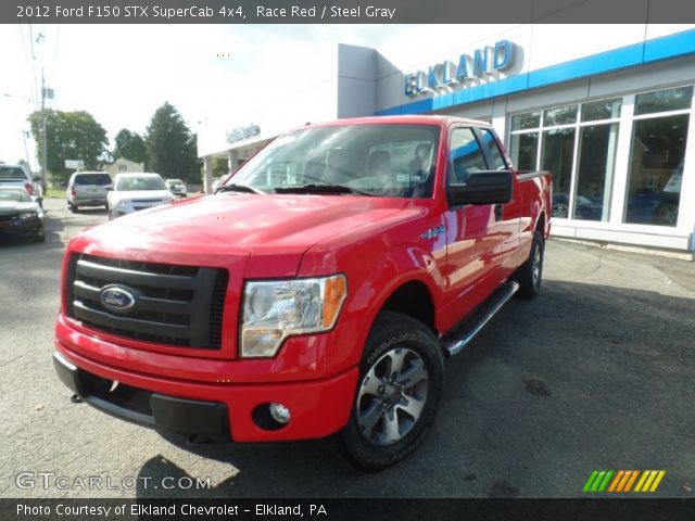 2012 Ford F150 STX SuperCab 4x4 in Race Red