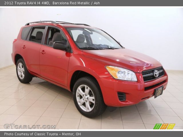 2012 Toyota RAV4 I4 4WD in Barcelona Red Metallic