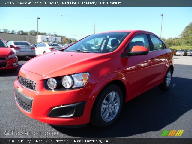 2016 Chevrolet Sonic LT Sedan in Red Hot
