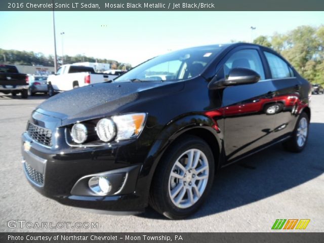 2016 Chevrolet Sonic LT Sedan in Mosaic Black Metallic