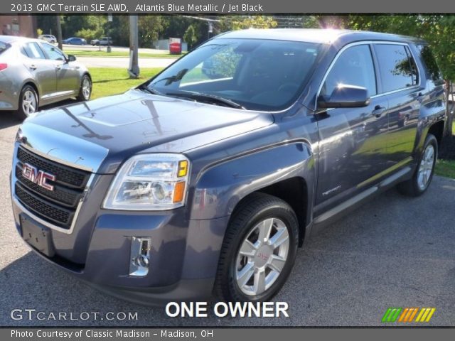 2013 GMC Terrain SLE AWD in Atlantis Blue Metallic