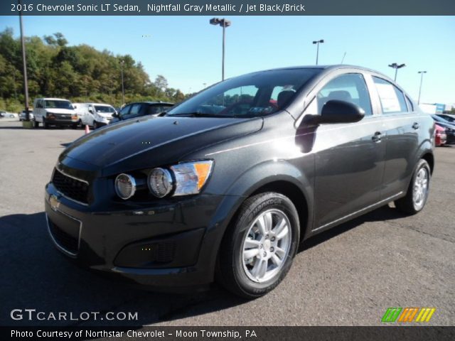 2016 Chevrolet Sonic LT Sedan in Nightfall Gray Metallic