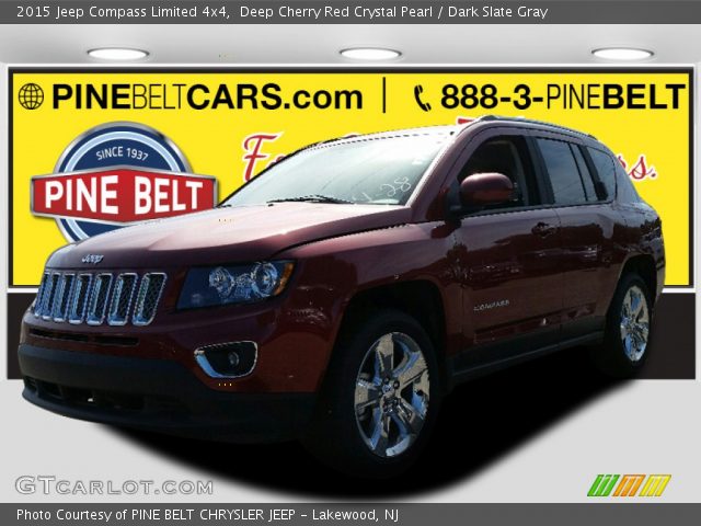 2015 Jeep Compass Limited 4x4 in Deep Cherry Red Crystal Pearl