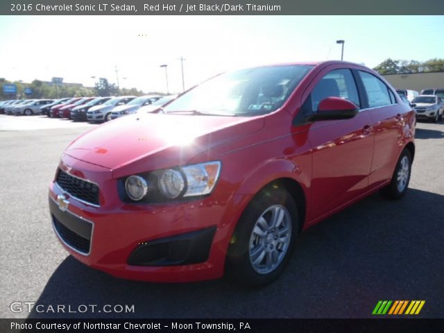 2016 Chevrolet Sonic LT Sedan in Red Hot