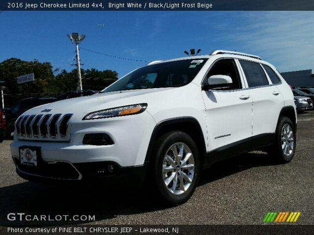 2016 Jeep Cherokee Limited 4x4 in Bright White