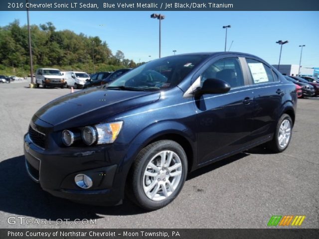 2016 Chevrolet Sonic LT Sedan in Blue Velvet Metallic