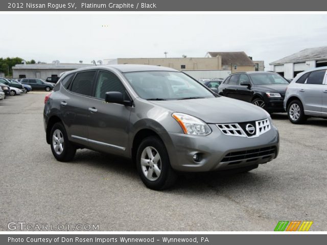 2012 Nissan Rogue SV in Platinum Graphite