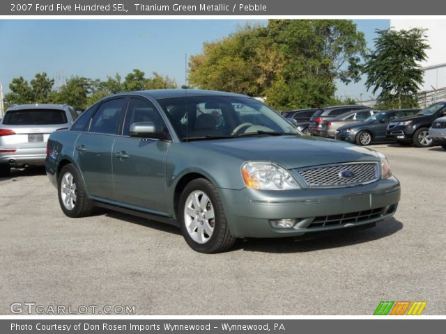 2007 Ford Five Hundred SEL in Titanium Green Metallic