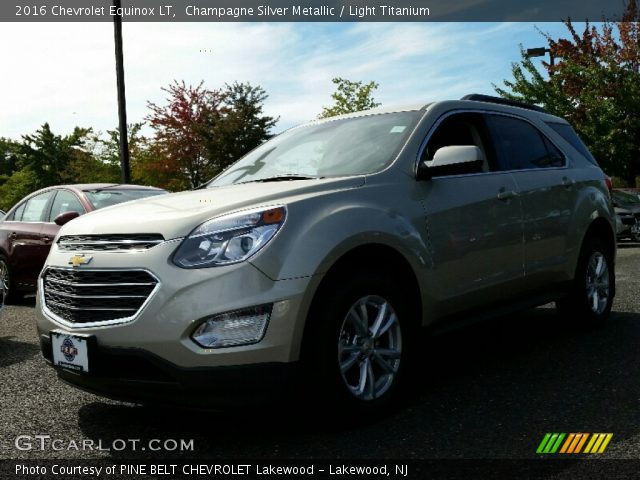 2016 Chevrolet Equinox LT in Champagne Silver Metallic