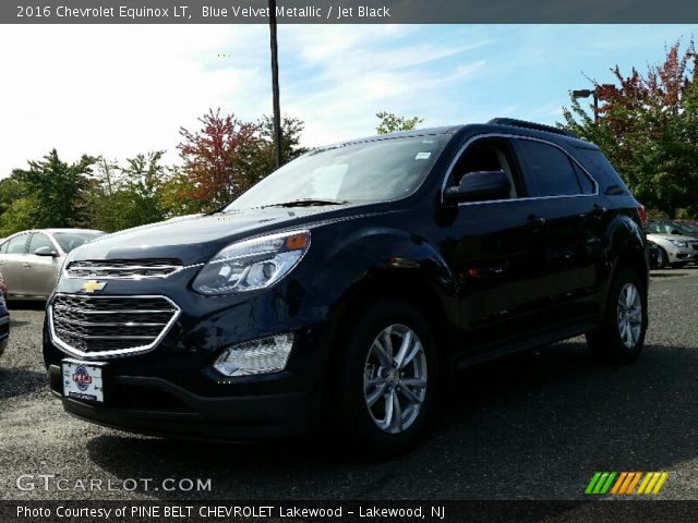 2016 Chevrolet Equinox LT in Blue Velvet Metallic