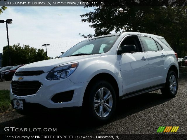 2016 Chevrolet Equinox LS in Summit White
