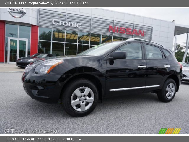 2015 Nissan Rogue Select S in Super Black