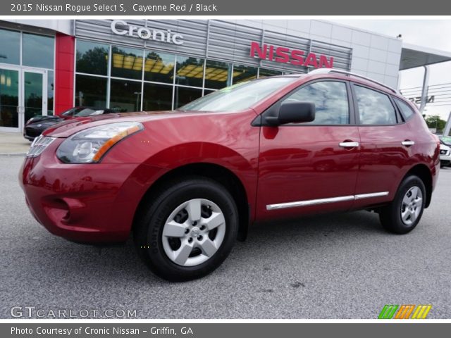 2015 Nissan Rogue Select S in Cayenne Red