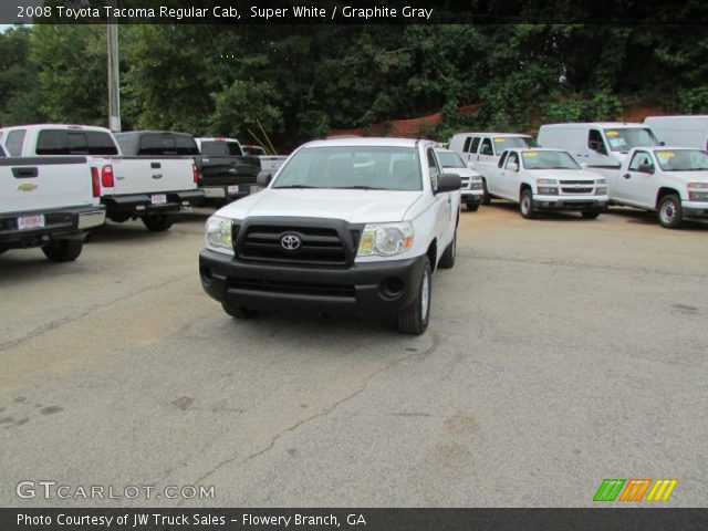 2008 Toyota Tacoma Regular Cab in Super White