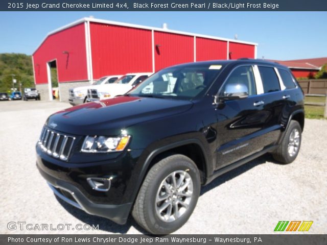 2015 Jeep Grand Cherokee Limited 4x4 in Black Forest Green Pearl