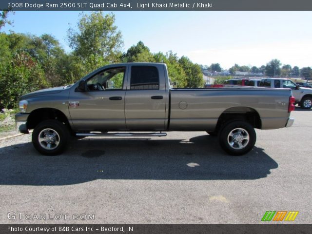 2008 Dodge Ram 2500 SLT Quad Cab 4x4 in Light Khaki Metallic