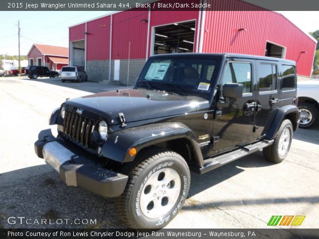 2015 Jeep Wrangler Unlimited Sahara 4x4 in Black