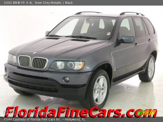 2003 BMW X5 4.4i in Steel Grey Metallic