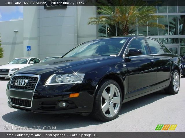 2008 Audi A6 3.2 Sedan in Brilliant Black