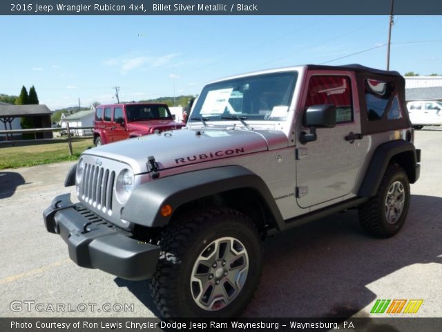 2016 Jeep Wrangler Rubicon 4x4 in Billet Silver Metallic