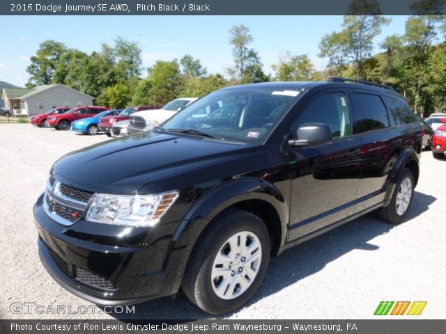 2016 Dodge Journey SE AWD in Pitch Black