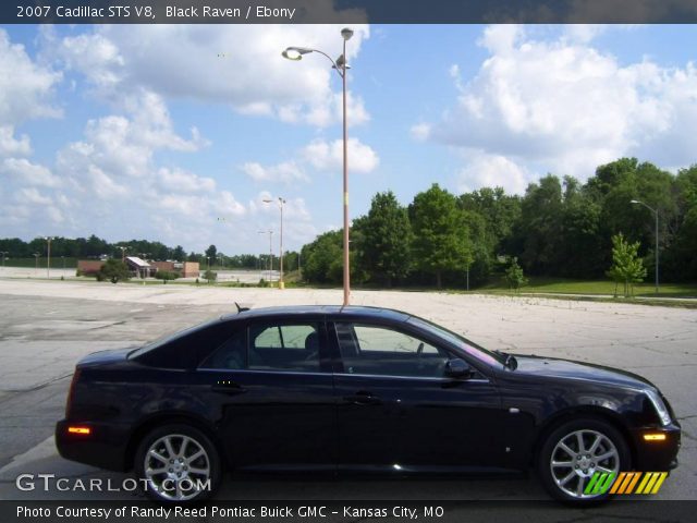 2007 Cadillac STS V8 in Black Raven